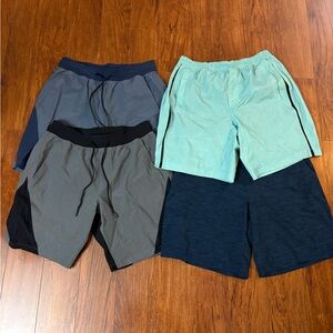 lululemon athletica Men's Athletic Shorts Set - Gray, Teal, Navy